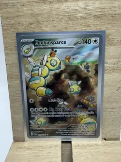Pokemon Dudunsparce TCG Paldea Evolved Illustration Rare Card 229/193 - Image 1