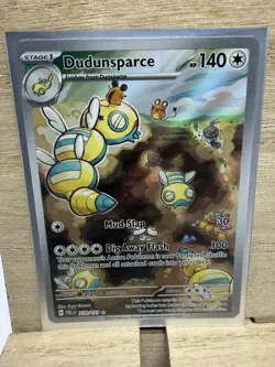 Pokemon Dudunsparce TCG Paldea Evolved Illustration Rare Card 229/193 - Image 2