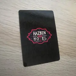 Hazbin Hotel Trading Cards V Tower 2nd Edition Black Card Mint 44/50 - Image 2