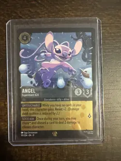 Angel Experiment 624 Legendary Cold Foil 191/204 Disney Lorcana Winterspell - Image 1