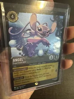 Angel Experiment 624 Legendary Cold Foil 191/204 Disney Lorcana Winterspell - Image 3
