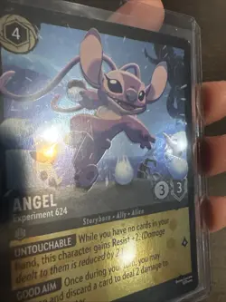 Angel Experiment 624 Legendary Cold Foil 191/204 Disney Lorcana Winterspell - Image 4