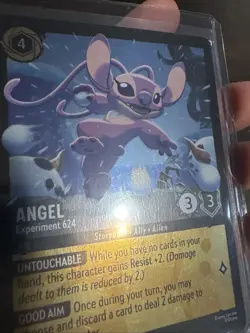 Angel Experiment 624 Legendary Cold Foil 191/204 Disney Lorcana Winterspell - Image 5