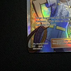 Pokemon Breeder 73/73 Shining Legends Holo Full Art Trainer Pokemon TCG Card - Image 5