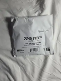 ONE PIECE CARD GAME PIRATES PARTY KIT 2026 VOL 1 ENGLISH NEW & SEALED IN HAND - Image 1