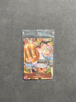 Koby P-092 OP-12 Release Event Winner - One Piece Promo Card (Sealed) - Image 1
