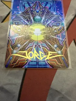 MTG Aetherdrift Art Card Brightglass Gearhulk #53 Gold Stamped Signature - Image 2