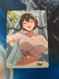 Genki Parade Cute Anime Waifu Card Yor N - Image 1