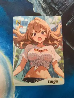 Genki Parade Cute Anime Waifu Card Taiga N - Image 1