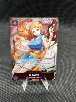 O-Nami Dash Pack Alt Art ST18-002 C Heroines Edition English One Piece Card - NM - Image 1