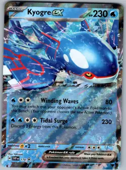 Kyogre ex Holo Promo SV: Scarlet & Violet Promo Cards 178 NM - Image 1