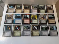 Lord Of The Rings TCG 18 Rare Card Lot Decipher - Image 1