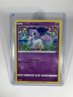 Galarian Ponyta Holo SWSH013 25th Anniversary General Mills Promo Pokemon Card - Image 3