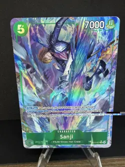 One Piece Card Game Sanji OP13-027 Carrying on His Will Alt Art english minty - Image 1