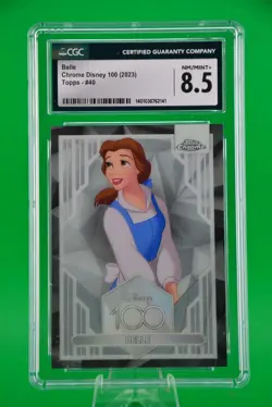 2023 Topps Chrome Disney 100 #40 Belle - CGC 8.5 - Image 1