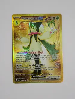 Meowscarada ex 271/193 Hyper Rare Paldea Evolved Pokemon Near Mint - Image 1