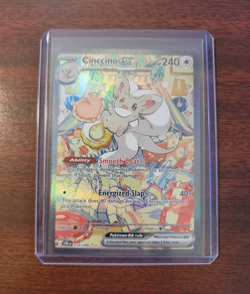 Pokemon Cinccino ex 119/086 Chaos Rising Full Art Holo Rare - Image 1
