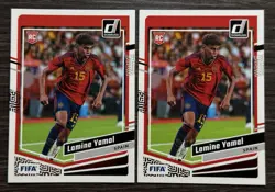 2023-24 Panini Donruss Spain Rookie Lamine Yamal #54 FC Barcelona RC Base - Image 1