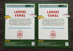 2023-24 Panini Donruss Spain Rookie Lamine Yamal #54 FC Barcelona RC Base - Image 2