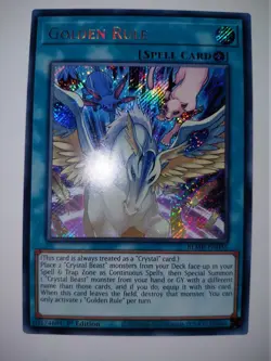 Golden Rule BLMR-EN035 – Secret Rare 1st Ed (2023) – NM/LP - Image 1
