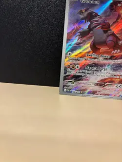 Groudon 199/182 Sv04 Paradox Rift Illustration Rare Holo 130 HP Basic EN 2023 - Image 5