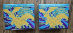 Pokemon Ascended Heroes Elite Trainer Box Etb Sealed Lot Of 2. Tears See Pics - Image 1