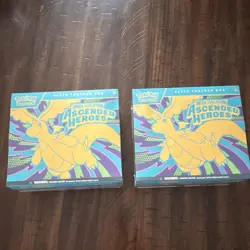 Pokemon TCG Ascended Heroes Elite Trainer Box ETB Lot of 2 Sealed - Image 1
