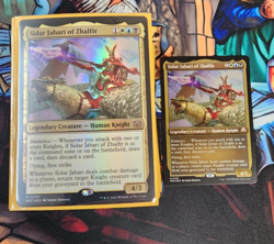 MTG March Of The Machines Calvary Charge Commander Deck Complete Precon Sleeved - Image 1