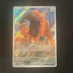Tauros 096/086 Illustration Rare Chaos Rising Pokemon TCG pack fresh NM - Image 1