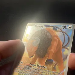 Tauros 096/086 Illustration Rare Chaos Rising Pokemon TCG pack fresh NM - Image 3