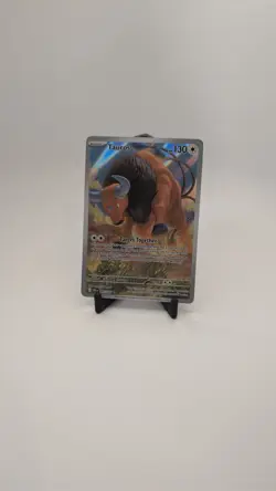 Tauros 096/086 Illustration Rare Chaos Rising NM Pokemon TCG Mega Evolution - Image 2
