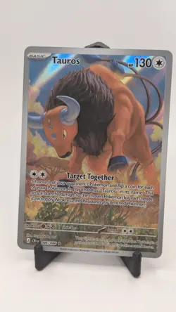 Tauros 096/086 Illustration Rare Chaos Rising NM Pokemon TCG Mega Evolution - Image 3