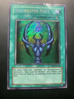 Yugioh! Speerkafer-Pakt Secret Rare - PP01-DE012 Unlimited - Deutsch - Image 1