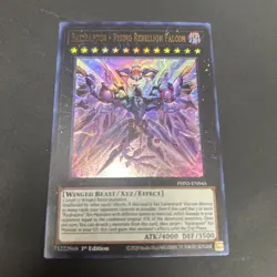 Yugioh - Raidraptor - Rising Rebellion Falcon PHNI-EN045 1st Edition ULTRA NM X1 - Image 1