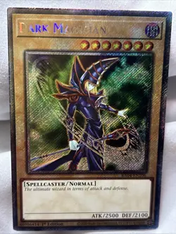 Dark Magician Yu-Gi-Oh Lot Gold Secret Rare + Ultra Rare Holo Bundle 🔥 - Image 3
