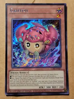 Griffoh - Secret Rare Promo NM - CORI-ENSP1 - Yu-Gi-Oh! - Image 1