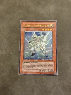 Yugioh - Elemental Hero Neos Alius TAEV-EN018 ULTIMATE RARE NM Unlimited - Image 1