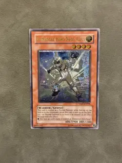 Yugioh - Elemental Hero Neos Alius TAEV-EN018 ULTIMATE RARE NM Unlimited - Image 2