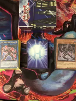 Yugioh GX - Jaden Yuki's Complete HERO Fusion Deck Sleeves And Deck Box - Image 1