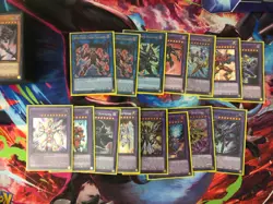 Yugioh GX - Jaden Yuki's Complete HERO Fusion Deck Sleeves And Deck Box - Image 3