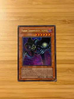 Toon Summoned Skull MRL-073 1st Edition - 2002 Yugioh Magic Ruler - Damaged - Image 1