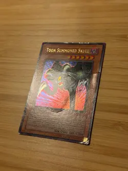 Toon Summoned Skull MRL-073 1st Edition - 2002 Yugioh Magic Ruler - Damaged - Image 3