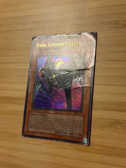 Toon Summoned Skull MRL-073 1st Edition - 2002 Yugioh Magic Ruler - Damaged - Image 4
