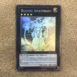 Bujinki Amaterasu - 1st Edition - Ghost Rare PRIO-EN052 Yu-Gi-Oh! - Image 1