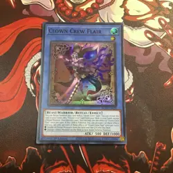 Yu-Gi-Oh! TCG - Clown Crew Flair BLZD-EN029 Blazing Dominion 1st Ed Super Rare - Image 1