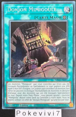 Carte YU-GI-OH! DONJON MIMIGOULE MP25-FR097 Secret Rare NEUF - Image 1
