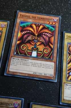Yugioh EXODIA KOMPLETT SET - Alle 5 Teile, ldk2 common deutsch Excellent ! - Image 3