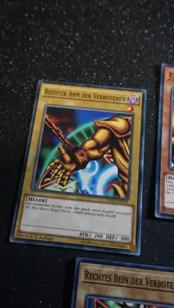 Yugioh EXODIA KOMPLETT SET - Alle 5 Teile, ldk2 common deutsch Excellent ! - Image 4