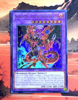 YuGiOh! Destiny HERO - Destroyer Phoenix Enforcer MP25-EN273 1st Edition NM UR - Image 1