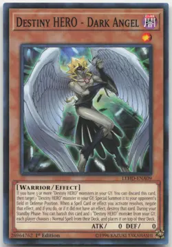 Destiny HERO - Dark Angel LEHD-ENA09 Legendary Hero Decks Yu-Gi-Oh - Image 1